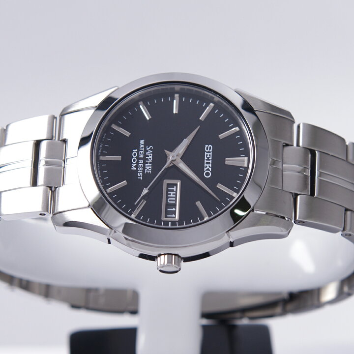 楽天市場】セイコー SEIKO 腕時計 クオーツ 日本製ムーブメント 海外モデル ブラック文字盤 サファイアガラス SGG715P1 メンズ  [逆輸入品] : アッキーインターナショナル