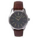 【Sセール期間中抽選で最大100%Pバック(要エントリー)】セイコー SEIKO 腕時計 ソーラー 100M防水 サファイアガラス グリーン カーフレザー 海外モデル SNE529P1 メンズ [逆輸入品]