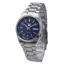 【11/15限定★抽選で最大100%Pバック(要エントリー/24時間限定)】セイコー SEIKO 5 腕時計 海外モデル 自動巻き 日本製 ネイビー SNK563J1 メンズ [逆輸入品]