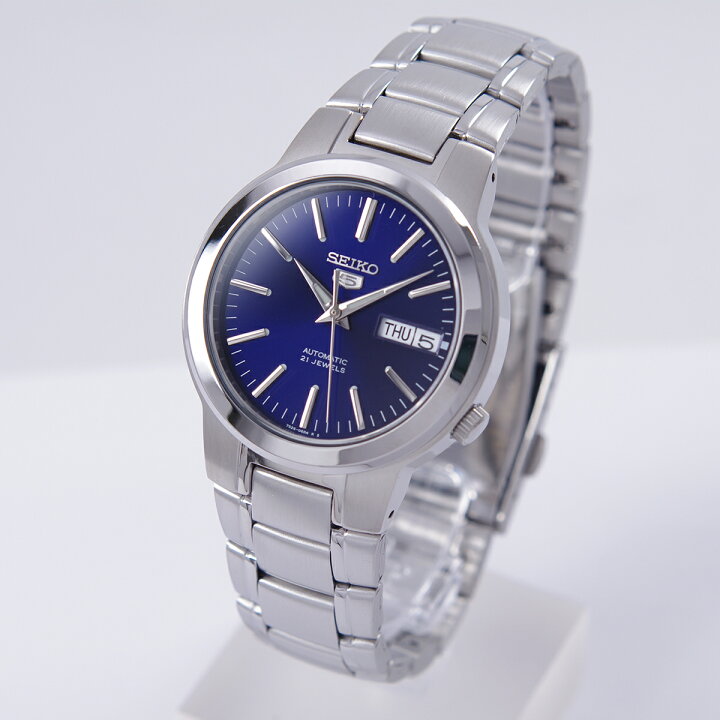 楽天市場】セイコー SEIKO 5 腕時計 海外モデル 自動巻き ブルー文字盤 