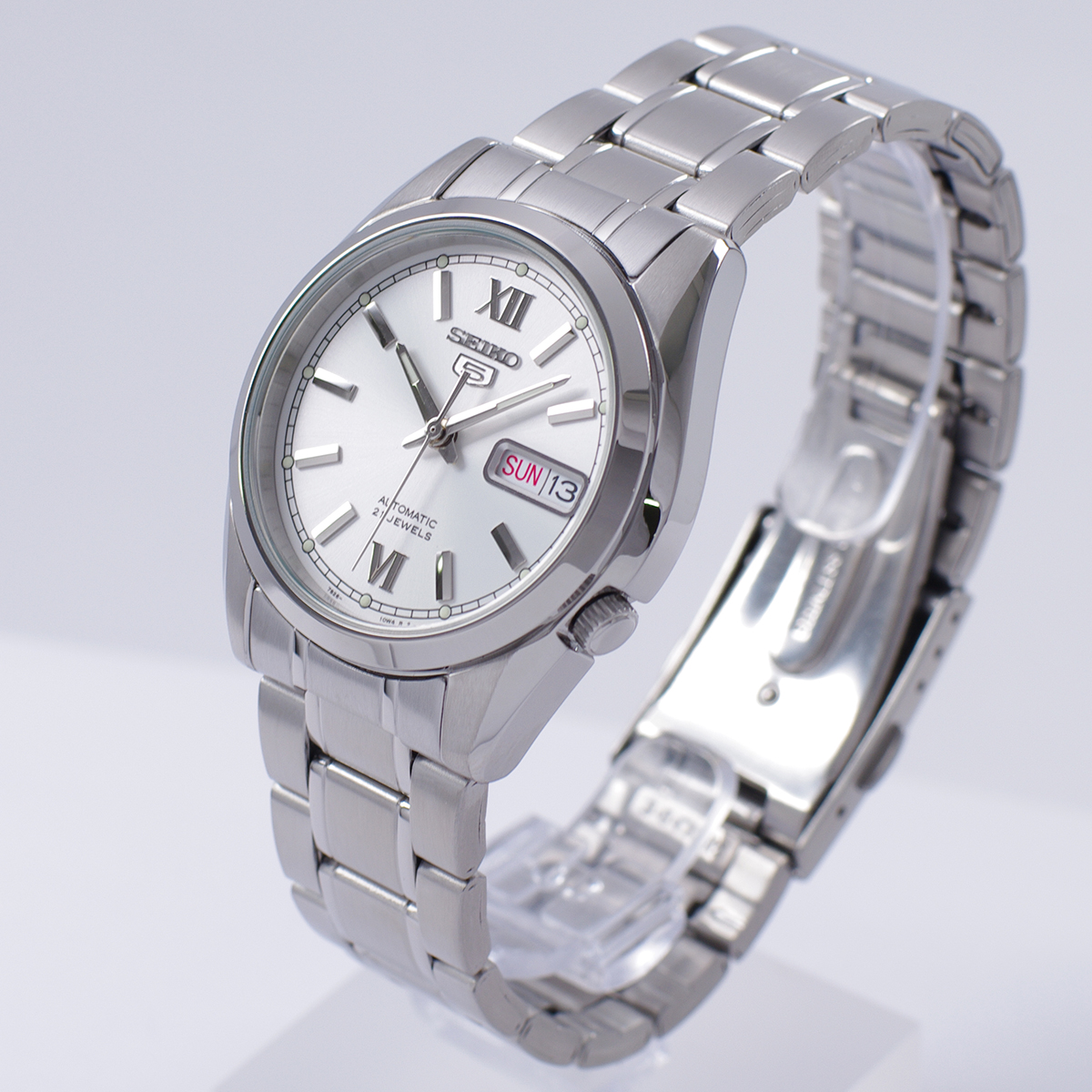 楽天市場】セイコー SEIKO 5 腕時計 海外モデル 自動巻き シルバー