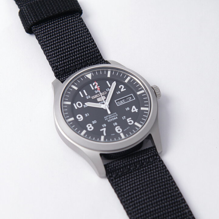 楽天市場】セイコー SEIKO 5 SPORTS 腕時計 海外モデル 自動巻き ミリタリー ブラック メンズ [逆輸入品] :