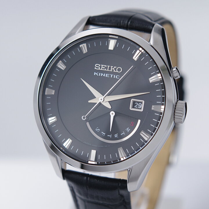 楽天市場】セイコー SEIKO 腕時計 KINETIC レトログラード ブラック SRN045P2 メンズ [逆輸入品] : アッキーインターナショナル