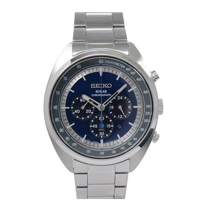 楽天市場】セイコー SEIKO 腕時計 ソーラー クオーツ クロノグラフ 