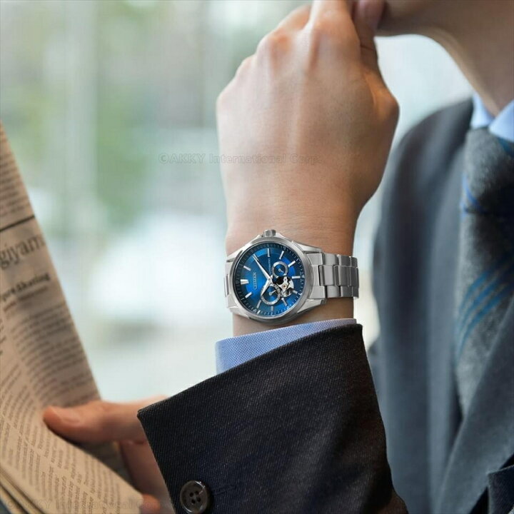 楽天市場】シチズン CITIZEN 腕時計 機械式 自動巻(手巻付き 