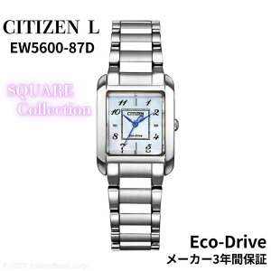 �y5/5���聚���I�ōő�100%P�o�b�N(�v�G���g���[/24���Ԍ���)�z�V�`�Y���G�� CITIZEN L �r���v �G�R�E�h���C�u �X�N�G�A �T�t�@�C�A�K���X �����L �V���o�[ EW5600-87D ���f�B�[�X �������K�i
