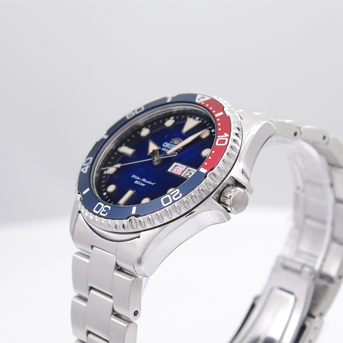 オリエント ORIENT 腕時計 自動巻き(手巻付き) 海外モデル DIVER-DESIGN ブルーグラデーション サファイヤクリスタル  RA-AA0812L19B メンズ [逆輸入品] | アッキーインターナショナル