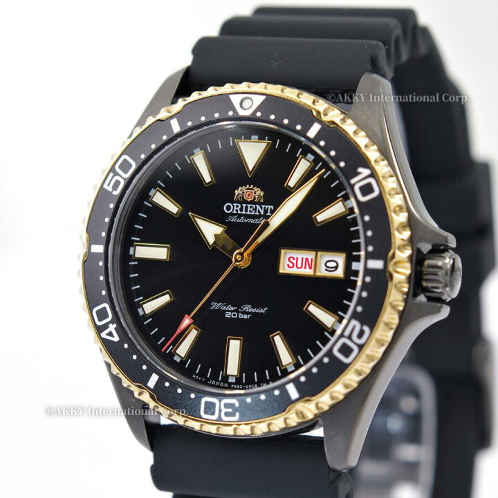 楽天市場】オリエント ORIENT 腕時計 機械式 MAKO 3 自動巻き(手巻付き 