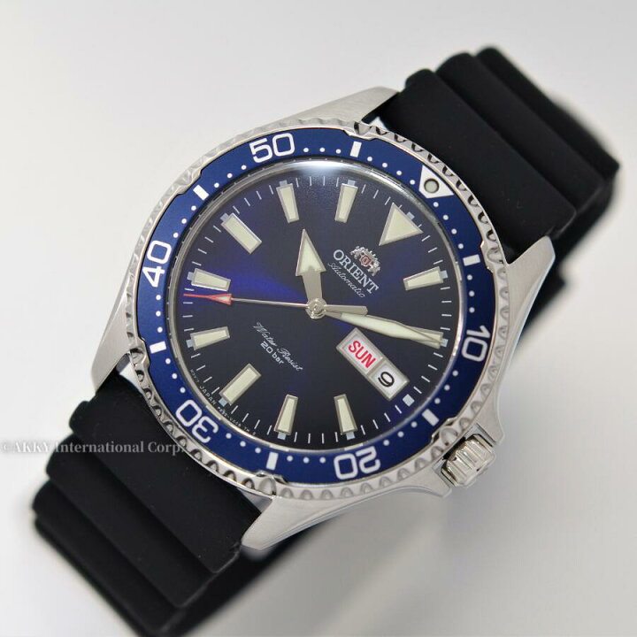 楽天市場】オリエント ORIENT 腕時計 機械式 MAKO 3 自動巻き(手巻付き  