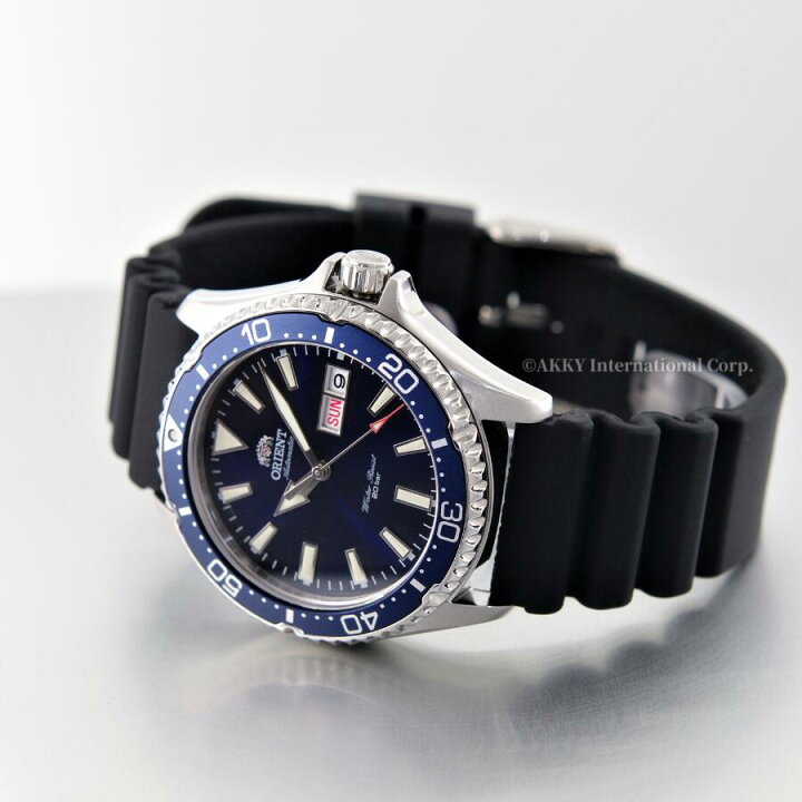 楽天市場】オリエント ORIENT 腕時計 機械式 MAKO 3 自動巻き(手巻付き  
