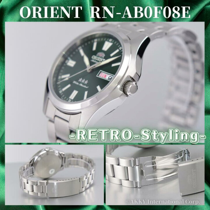 楽天市場】オリエント ORIENT 腕時計 スリースター 機械式(自動巻き 