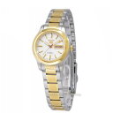 【Sセール期間中抽選で最大100%Pバック(要エントリー)】セイコー SEIKO 5 腕時計 海外モデル 自動巻き(手巻付き) シルバーホワイト文字盤 SYMD90K1 レディース 「並行輸入品」