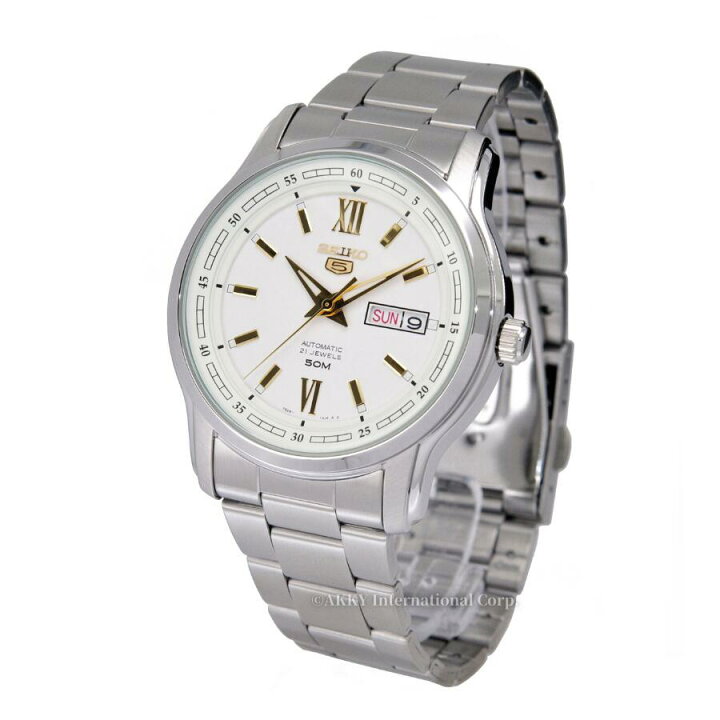 楽天市場】セイコー SEIKO 5 腕時計 海外モデル 自動巻き ホワイト文字 