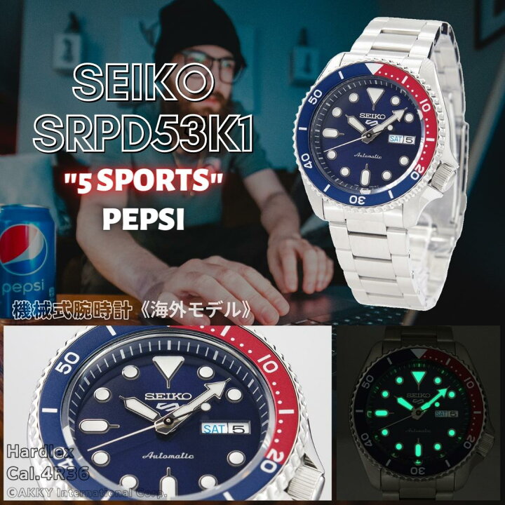 楽天市場】セイコー SEIKO 腕時計 5 SPORTS 海外モデル 自動巻き(手巻 
