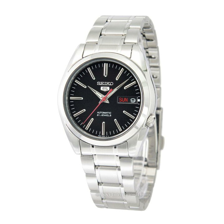 楽天市場】セイコー SEIKO 5 腕時計 海外モデル 自動巻き ブラック文字 