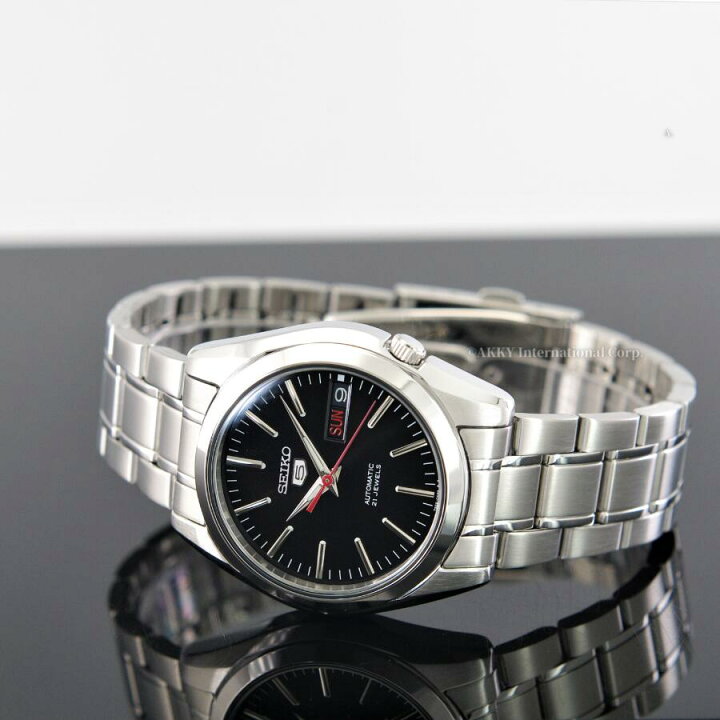楽天市場】セイコー SEIKO 5 腕時計 海外モデル 自動巻き ブラック文字 