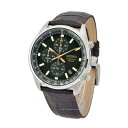 セイコー SEIKO 腕時計 クロノグラフ グリーン文字盤 海外モデル SSB385P1 メンズ [逆輸入品]