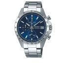【12/15限定★抽選で最大100%Pバック(要エントリー)】セイコー SEIKO 腕時計 スピリット クロノグラフ クオーツ メンズ ブルー SBTR023
