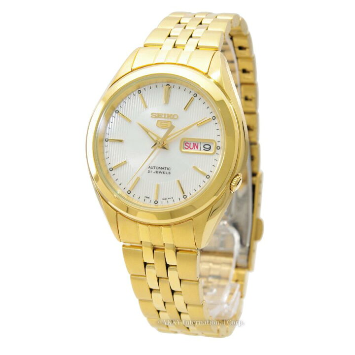 楽天市場】セイコー SEIKO 5 腕時計 海外モデル 自動巻き ゴールド 