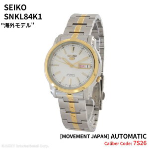 ZCR[ SEIKO 5 rv @B  "S[h x Vo[" COf SNKL84K1 Y usAiv