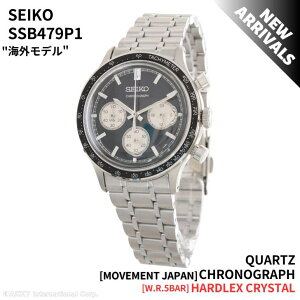 �Z�C�R�[ SEIKO �r���v �N�I�[�c �N���m�O���t �C�O���f�� �u���b�N �����Y SSB479P1[�t�A���i]