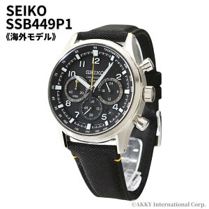 �Z�C�R�[ SEIKO �r���v �N�I�[�c �N���m�O���t �u���b�N �C�O���f�� SSB449P1 �����Y [���s�A���i]