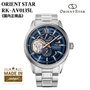 �y2026�NSS���f���z�I���G���g ORIENT �r���v ORIENTSTAR �I���G���g�X�^�[ �@�B�� ������(�芪�t��) ���{�� �u���[ ���_���X�P���g�� RK-AV0135L �����Y �������K�i