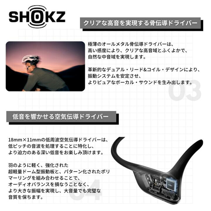 楽天市場】Shokz ショックス OpenRun Pro2 Mini オープンランプロ2 