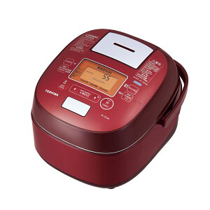 ���� TOSHIBA �C�O���� ���ъ�y220V�z50Hz �c�[���X�g���f�� 1.0L 5.5������ �b�����܂Ǔ��� �^�󈳗�IH ���{�� RC-DS10K-R ���b�h