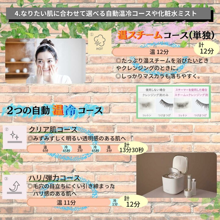 楽天市場】パナソニック Panasonic 温冷スチーマー ナノケア 化粧水 