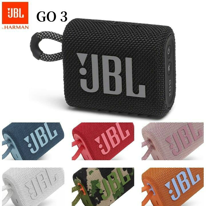 ディスカウント JBL GO3 RED Bluetooth ポータブル 防水スピーカー