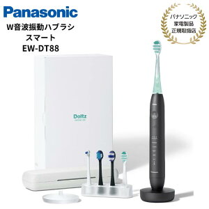 �y2/10 1:59�܂ŁE���I�ōő�100%Pt�o�b�N(�v�G���g���[)�z �p�i�\�j�b�N Panasonic W���g�U���n�u���V �X�}�[�g Doltz Premium �������K�i ���[�J�[1�N�ԕۏ� �u���b�N/�V���o�[ EW-DT88-K/S