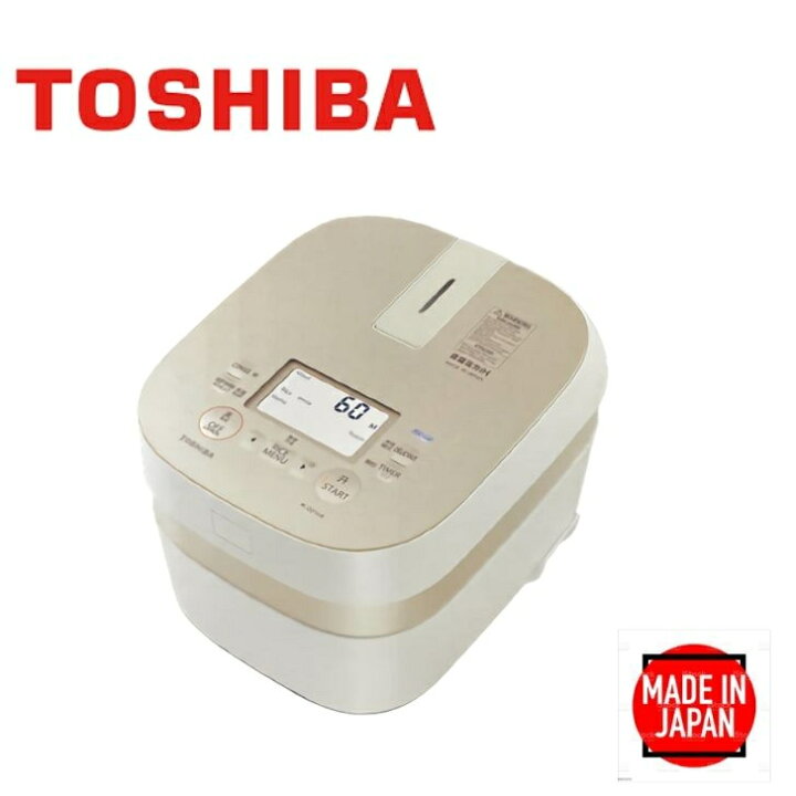 海外向け炊飯器 東芝 RC-DZ10JA-N 220V 殖やす IH5.5合炊きゴールド