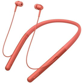 【海外仕様】 SONY ワイヤレスイヤホン レッド h.ear in 2 Wireless Bluetooth ハイレゾ対応 最大8時間連続再生 カナル型 マイク付き 360 Reality Audio認定モデル トワイライトレッド メーカー1年間保証 WI-H700 RM