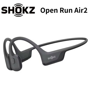 Shokz OPENRUN Air2 ���C�����X���`���w�b�h�z�� �u���b�N/�A�C�X�u���[ �h�� �h�o IP67 �}�C�N �}���[�d �A��10���ԋ쓮 ���[�J�[2�N�ԕۏ� �������K�i SKZ-EP-000079 SKZ-EP-000080 SKZ-EP-000081