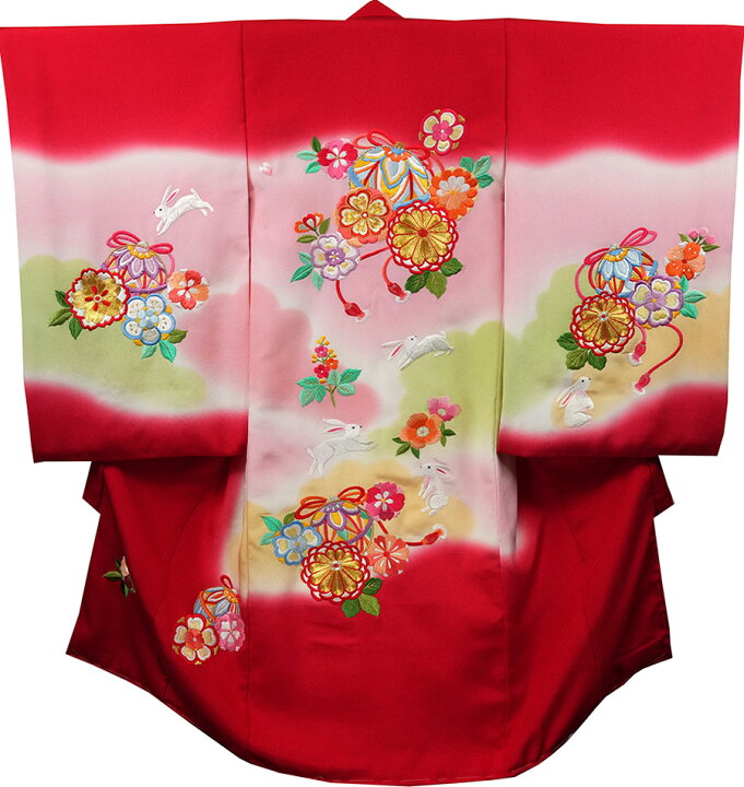 楽天市場】お宮参り 着物 女 女児祝着 正絹 のしめ 初着 産着 新品 
