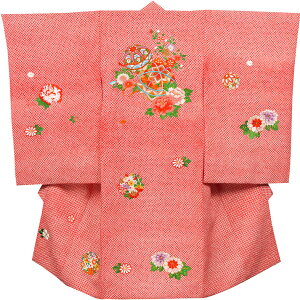 お宮参り 着物 女の子 祝着 正絹 のしめ 初着 産着 新品j3905