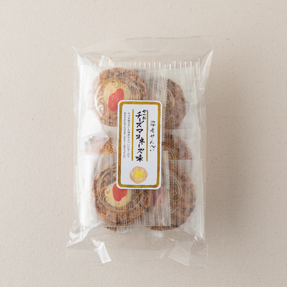 楽天市場】でんすん堂 海老せんべい かつおチーズマヨネーズ味 : AKOMEYA TOKYO 楽天市場店
