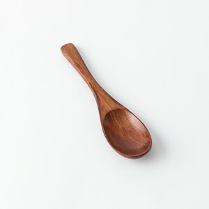 AKOMEYA TOKYO/ 国産天然木のレンゲ 漆塗装 ブラウン/ナチュラル