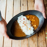 AKOMEYA TOKYO/ 丸実窯　カレー皿
