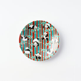 九谷焼 縁起小皿 パンダ