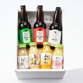 AKOMEYA TOKYO/ アコメヤオリジナルビール＆順造選ジュースセット | 敬老の日 秋ギフト 贈り物 ギフト プチギフト 母の日 父の日