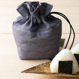 AKOMEYA TOKYO/ おにぎり巾着　つるばみ/香色