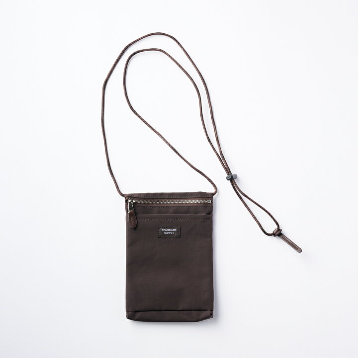楽天市場】STANDARD SUPPLY/ SLING PURSE M ダークブラウン : AKOMEYA 