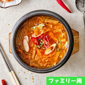 ミールキット 韓国料理 キムチチゲ ファミリー用 (620g) x 1個 クール便 冷蔵ミールキット 日本製造 冷蔵食品