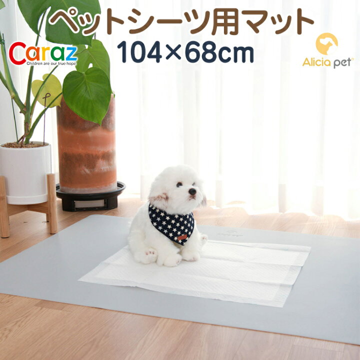 楽天市場 全品 P5倍 5 Offクーポンあり 10 31 ペットシート用マット 104x68cm ペット マット 犬 用 マット ペット クッション マットレス ペットシート おしゃれ フローリング型 猫 ペットシーツワイド L Caraz エイティーンマーケット