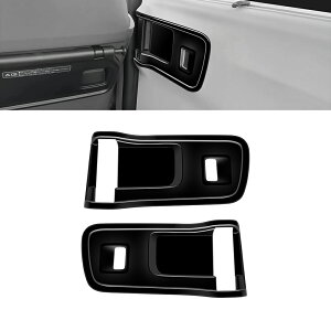 ホンダ 新型 N-BOX 専用 アクセサリー パーツ インテリアパネル リア インナードアハンドルパネル リア インナードアハンドルカバー リア ドアハンドルパネル 傷防止 保護 ドレスアップ カス