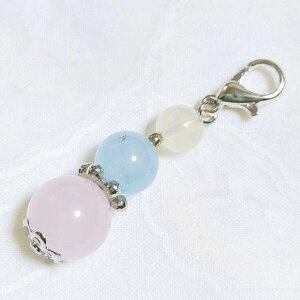 ミックスジェード ジェイド ミックス翡翠 ヒスイ カニカン付き 天然石 パワーストーン ストラップ バッグチャーム キーホルダー スマホアクセサリー マスクピアス マスクチャーム お守りチ