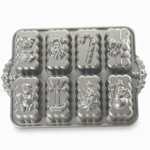 mfBbNEGA vELXg zfCE~jE[tp P[L^ Nordic Ware Pro-Cast Holiday Mini Loaves Pan 53948