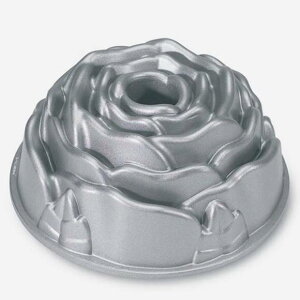 mfBbNEGA v`i [Y ogp P[L^ KN^ Nordic Ware Platinum Rose Cast Aluminum Bundt Pan 54148
